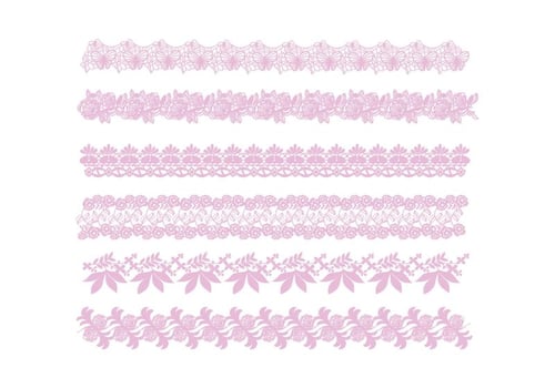 Lace Trim Vector