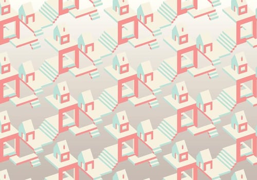 Isometric Vector Pattern