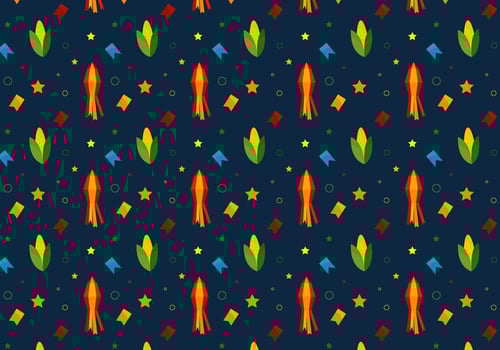 Free Vector Festa Junina Pattern