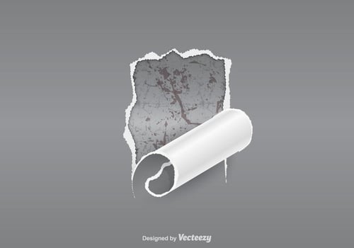 Vector Ripped Metal Background