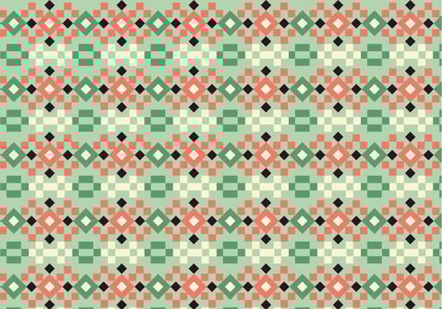 Square Pastel Pattern vector