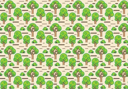 Free Tree House Vector
