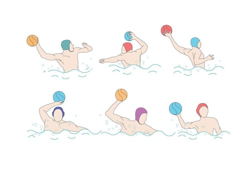 Water Polo Vector