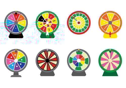 Spinning Wheel Vector