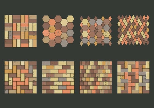 Paving Stone Texture vector