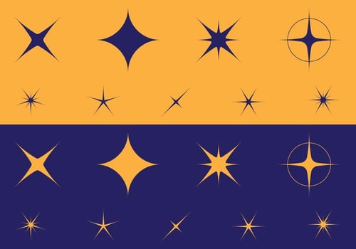 Sparkles Icon vector