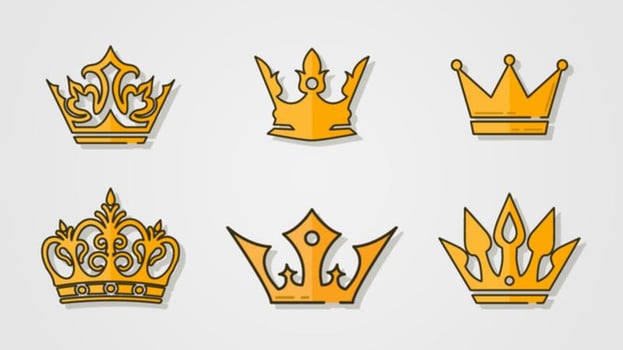 Pageant Luxury Crown vector