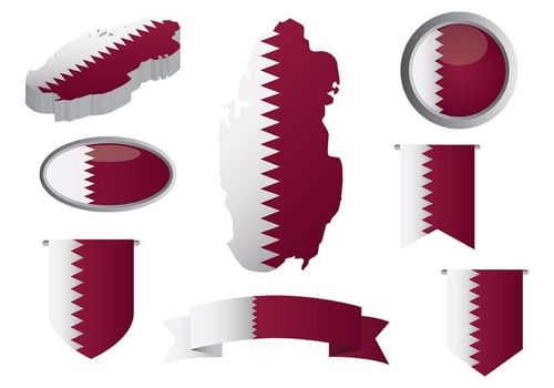 Free Qatar Icons Vector