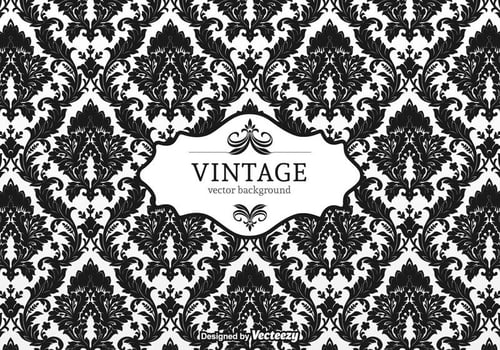 Acanthus Ornament Vector Wallpaper