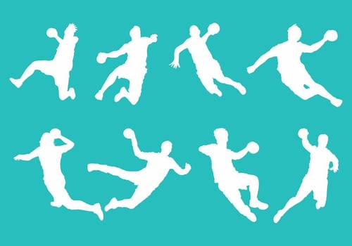 Free Handball Icons Vector