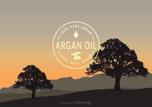 Free Argan Vector Background