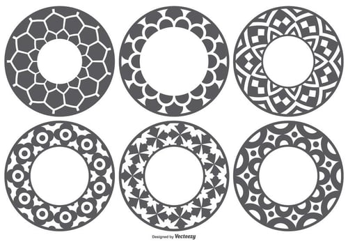 Laser Cut Vector Shapes