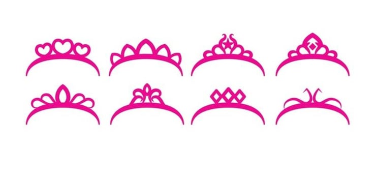 Crown Set vector