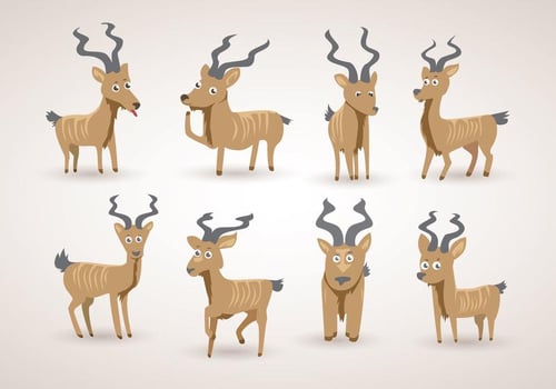 Free Kudu Vector