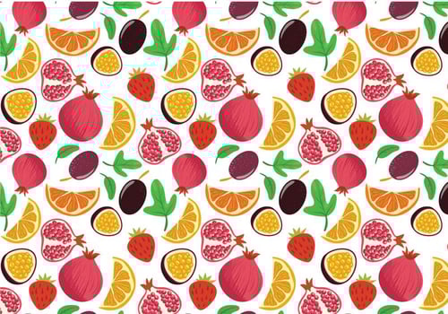 Fruit Pattern Vectors