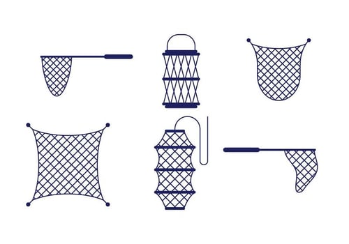 Fishing Net Vector