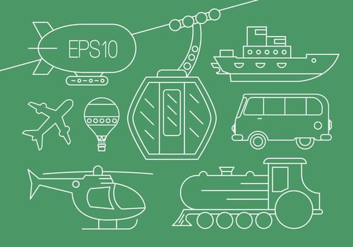 Transportation Vector Icons