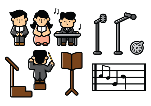Choir Vector