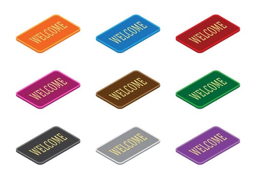 Welcome Mat Vectors