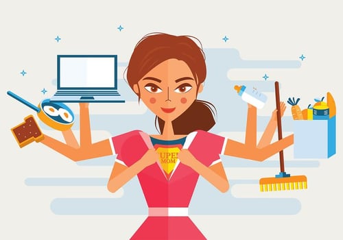 Super Mom Vector