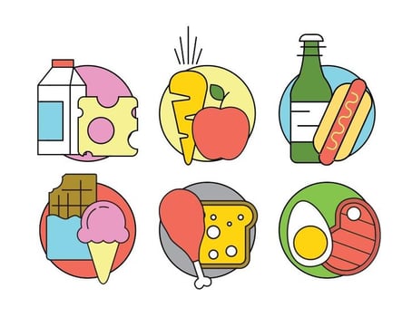 Free Vector Food Icons
