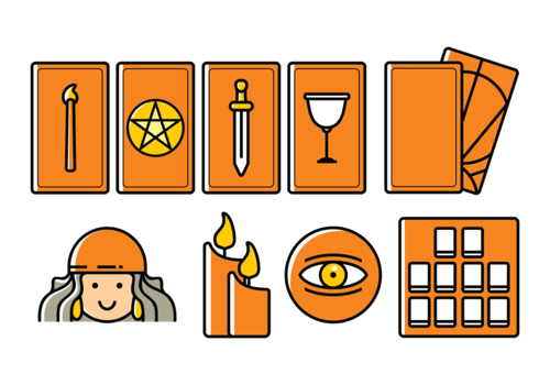 Vector Tarot Icons