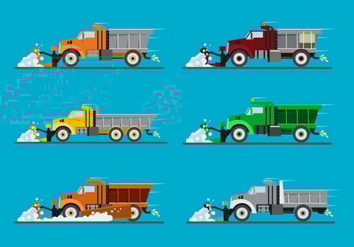 Free Snow Plow Vector