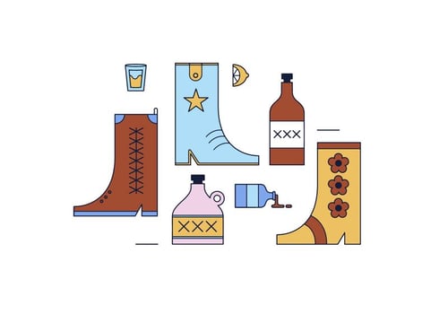 Boots Vector