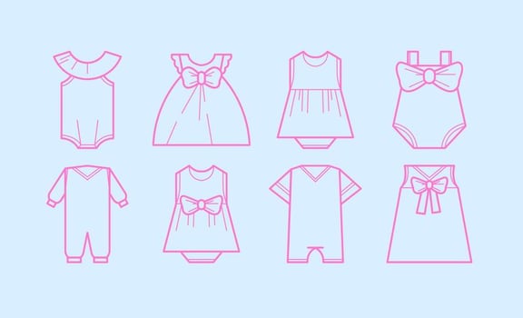 Free Baby Fashion Icon Vector