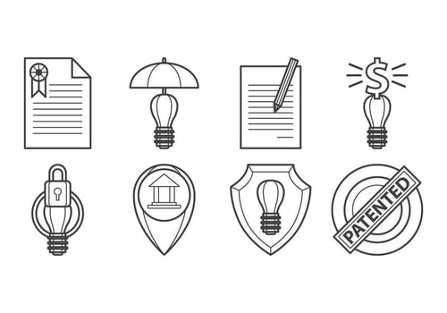 Idea Protection Icon Vector