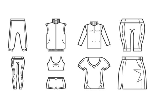 Free Sport Clothes Icon Vector