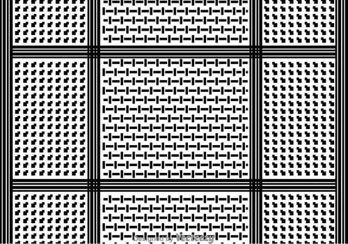 Keffiyeh Pattern Background vector
