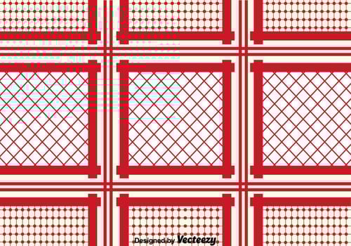 Red Keffiyeh Pattern Background vector