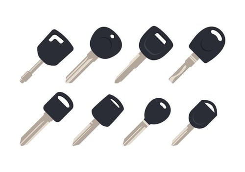 Free Key Car Vector Pack