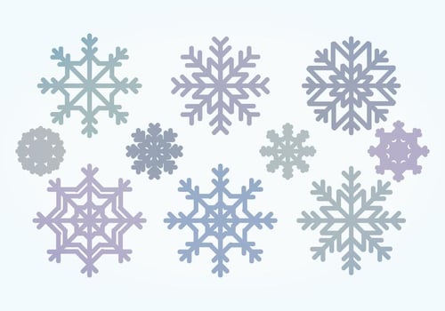 Vector Snowflake Collection