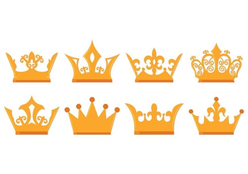 Luxury Crown Of Pageant  vector