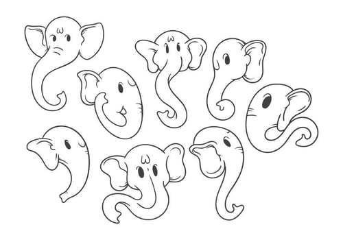 Free Cartoon Ganesha Vector