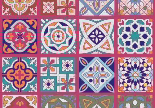 Azulejo Ornaments vector