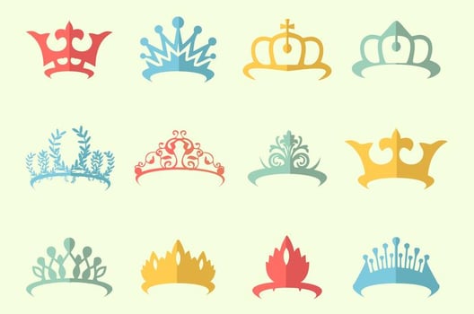 Crown Pageant Vector