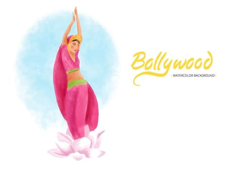 Free Bollywood Background vector