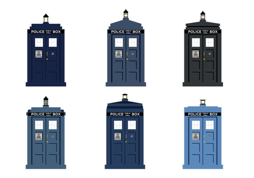 Free Tardis Vector