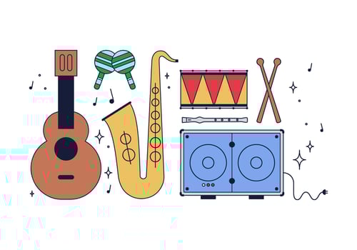 Free Music Instrument Vector
