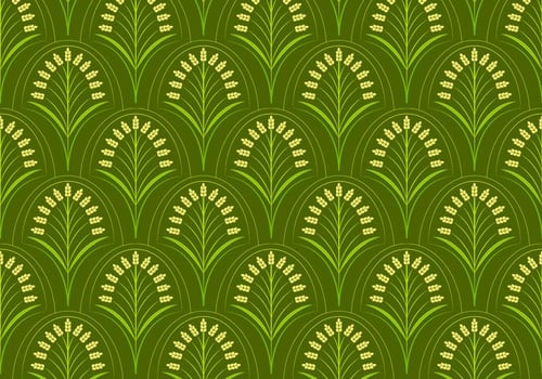 Free Rice Field Pattern vector