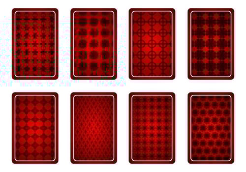 Playing Card Back Vector