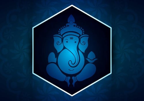 Ganpati background vector