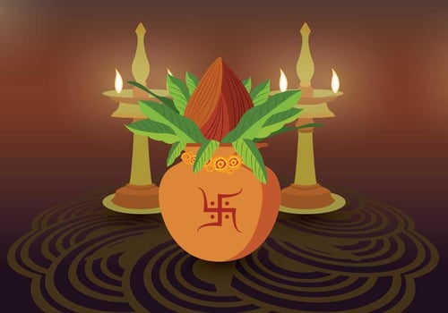 Free Kalash Illustration vector