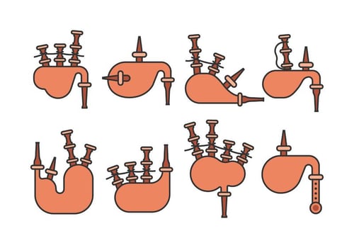 Bagpipes vectors