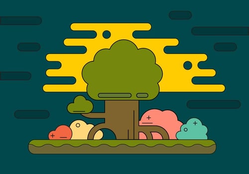 Free Landscape Vector Illustration