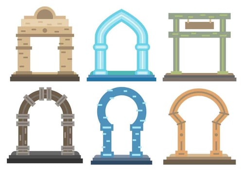 Free Gates Vector 