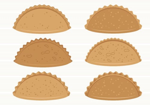 Empanadas Vector Collection
